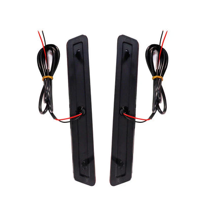 Red LED Rear Side Reflector Lights for Ford Mustang (1999-2004)