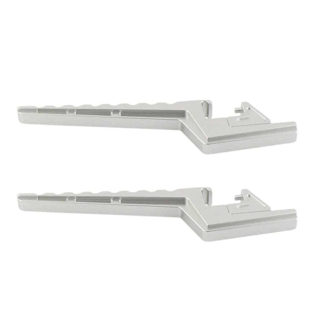 Silver Passenger Foot Peg Extensions for Surron Light Bee S X/L1E & Segway X160