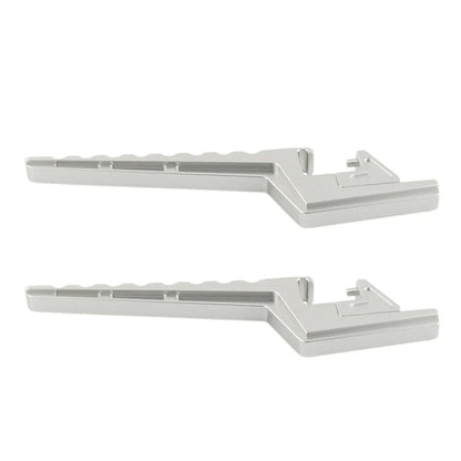 Silver Passenger Foot Peg Extensions for Surron Light Bee S X/L1E & Segway X160