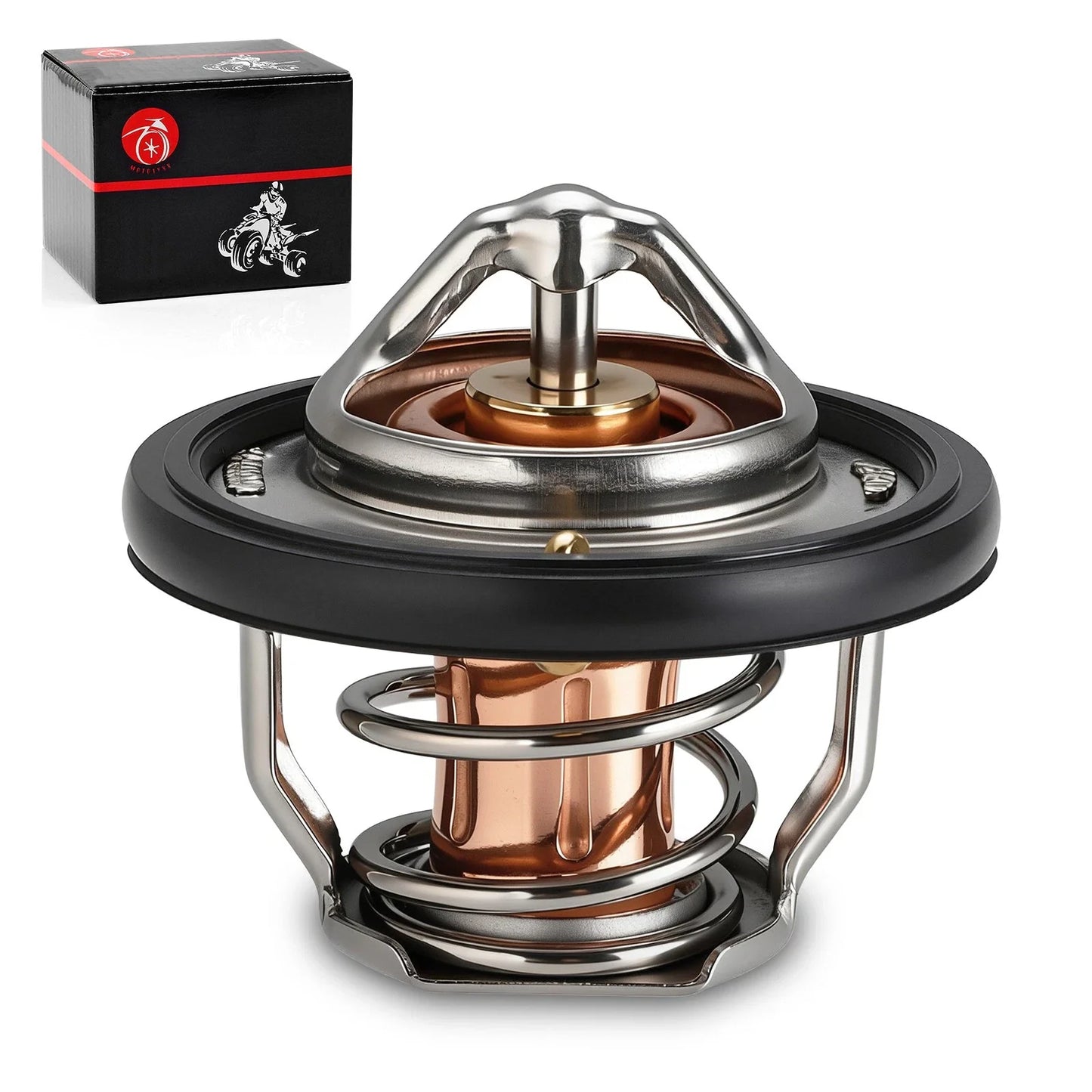 Thermostat w/ O-Ring for Kawasaki Mule 1000 PRO-DXT PRO-DX (2000–2008)