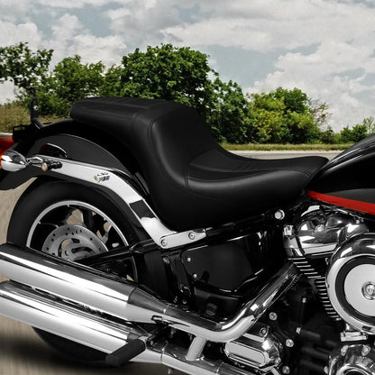 Black Driver & Passenger Seat for Harley Low Rider FXLR (2018-2024)