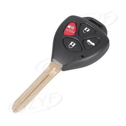 Remote Uncut Key Fob Shell Case for Toyota Corolla Avalon (2003-2023)