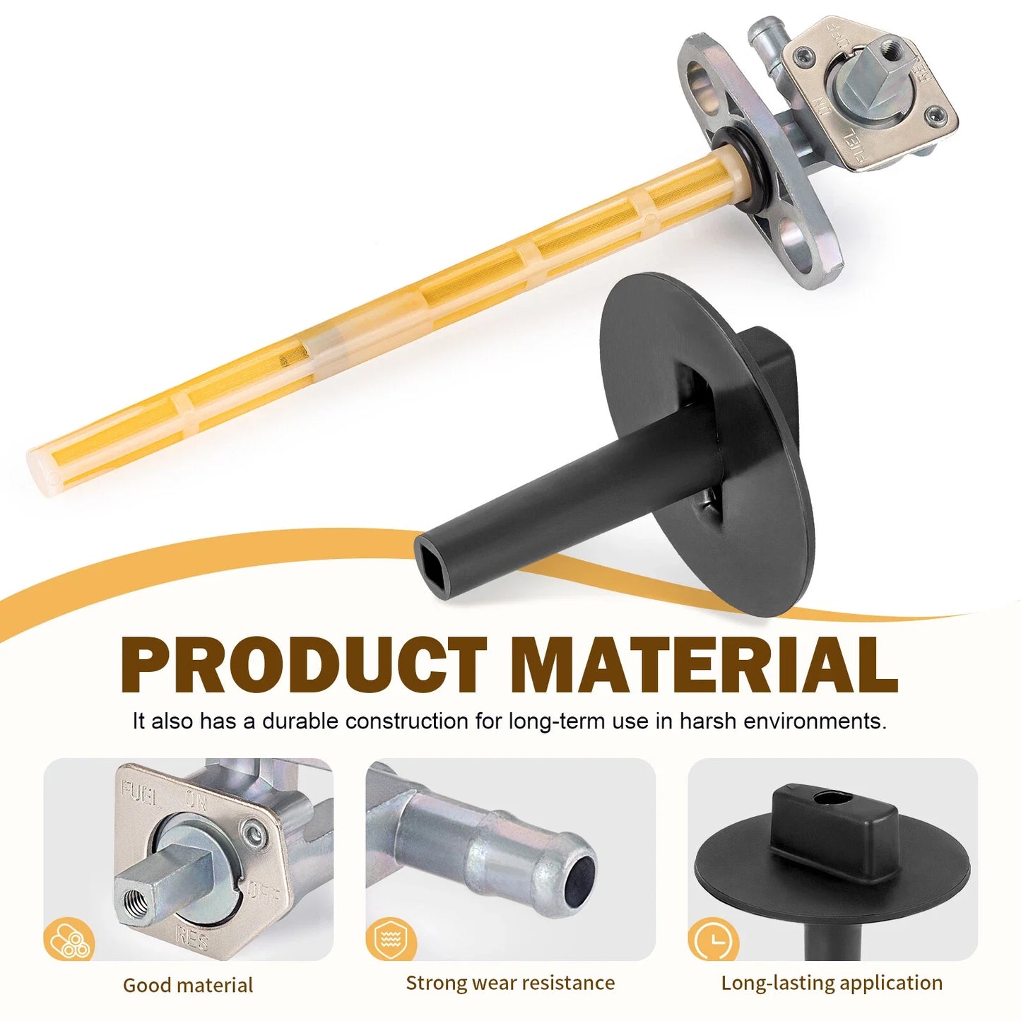 Fuel Petcock for Honda Rancher 420 TRX420 FPA/FPE/FPM 4x4 AT ES (2009–2014)