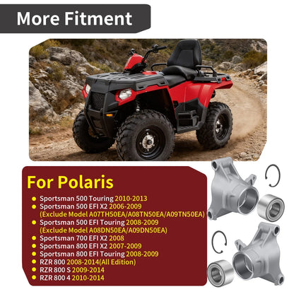 Rear Wheel Carrier with Bearing for Polaris Sportsman 500 Touring EFI (2008–2013)