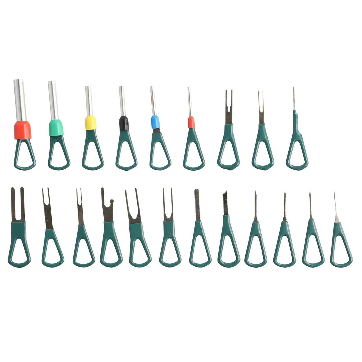21-Piece Wire Connector Pin Removal Tool for Automotive Wiring
