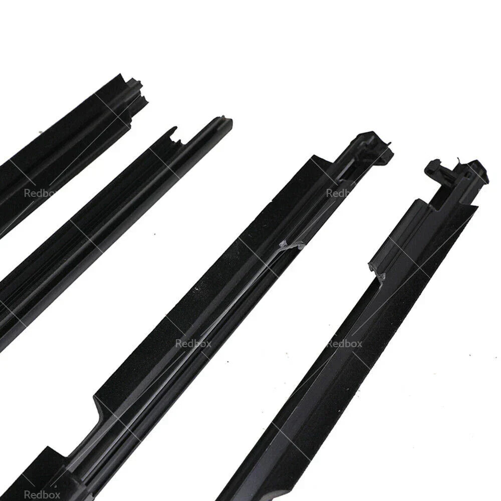 4x Door Glass Seal Weatherstrip for Toyota Landcruiser Prado (2003-2009)