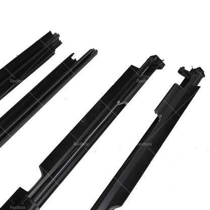4x Door Glass Seal Weatherstrip for Toyota Landcruiser Prado (2003-2009)