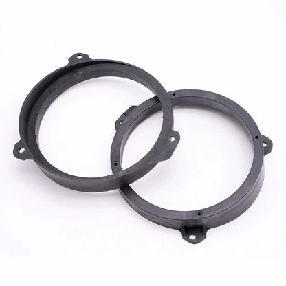 6.5" Black Front Door Speaker Spacers  for Subaru Forester