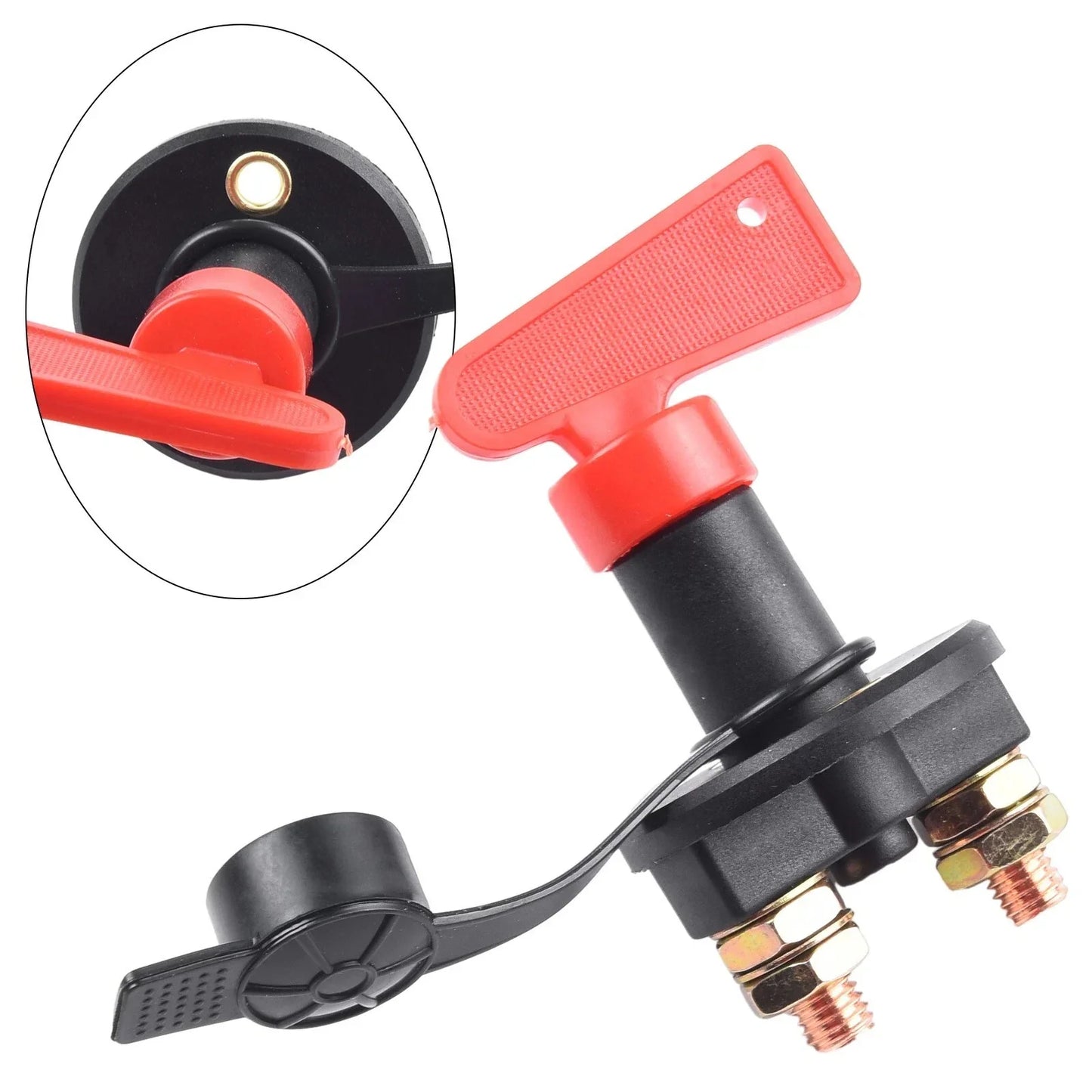 Battery Disconnect Switch 1pc Battery Kill Switch for Automotive