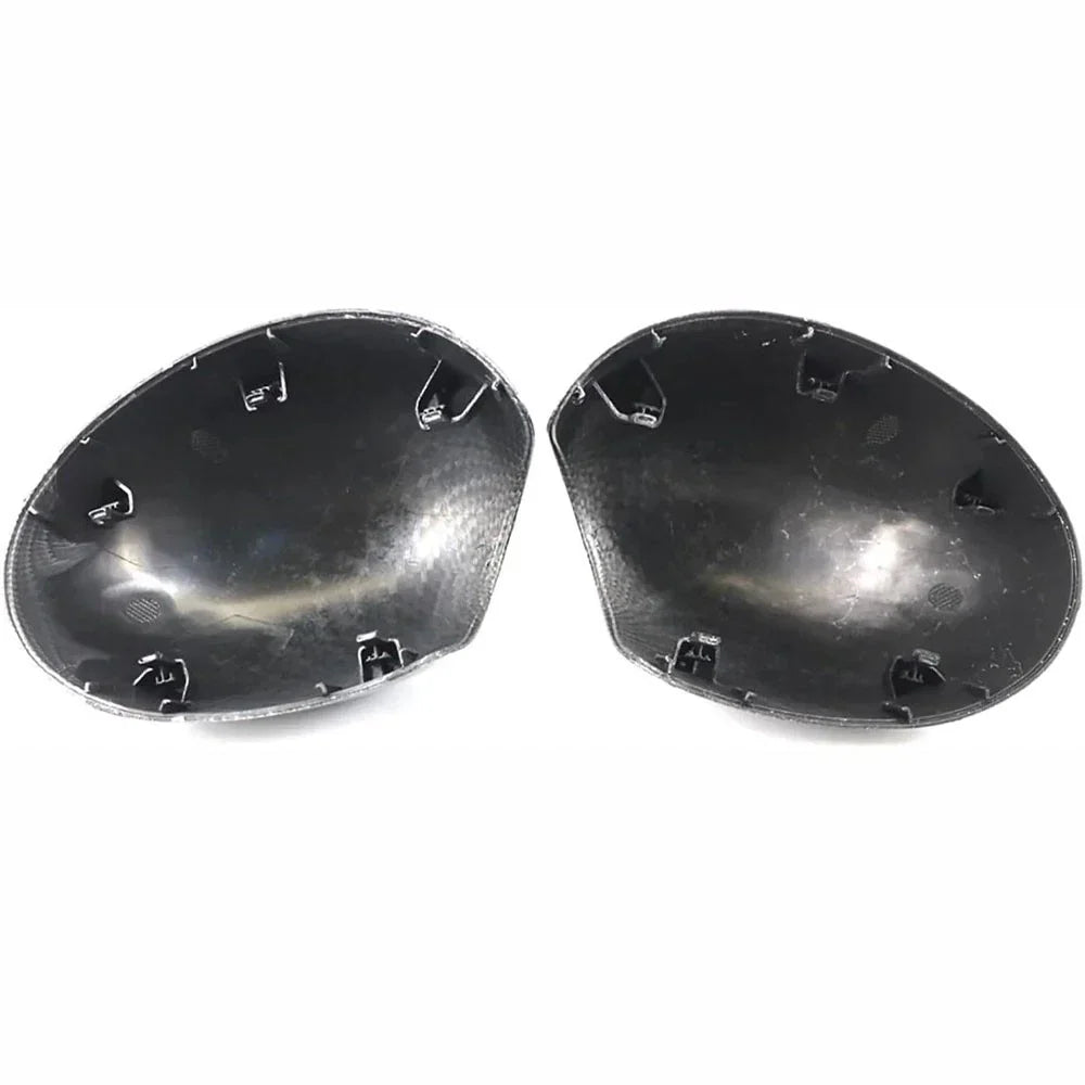 Carbon Fiber Style Mirror Cover Caps for BMW Mini (2006-2012)
