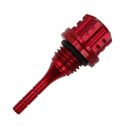 Red Oil Level Gauge Dipstick Plug for GY6 BWS 125CC