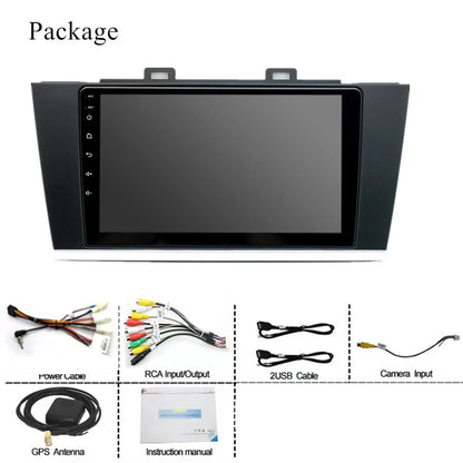 9" Android 12.0 Stereo Radio GPS Nav for 2015-2018 Subaru Legacy Outback