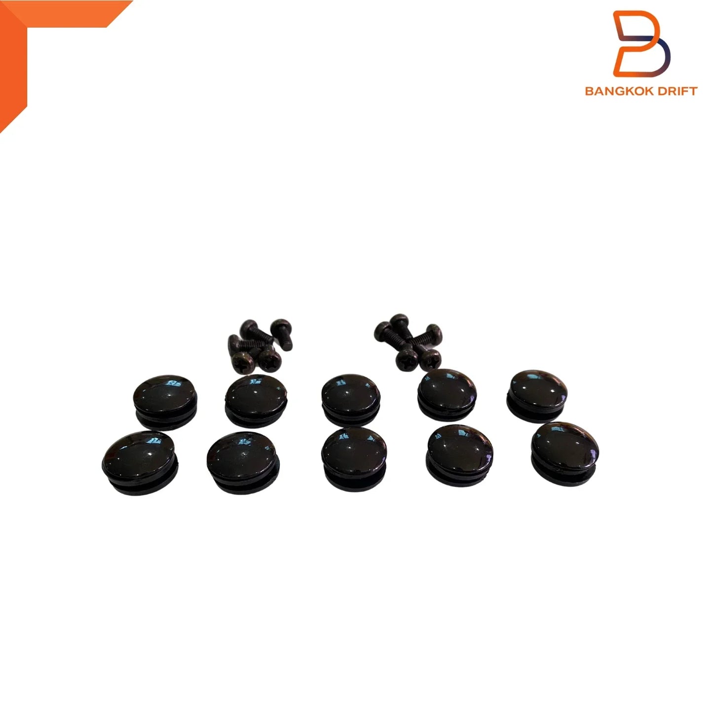 10 x Bolt Nut Extended Rear Cab Glass Window Lock for Holden Rodeo (88-02)