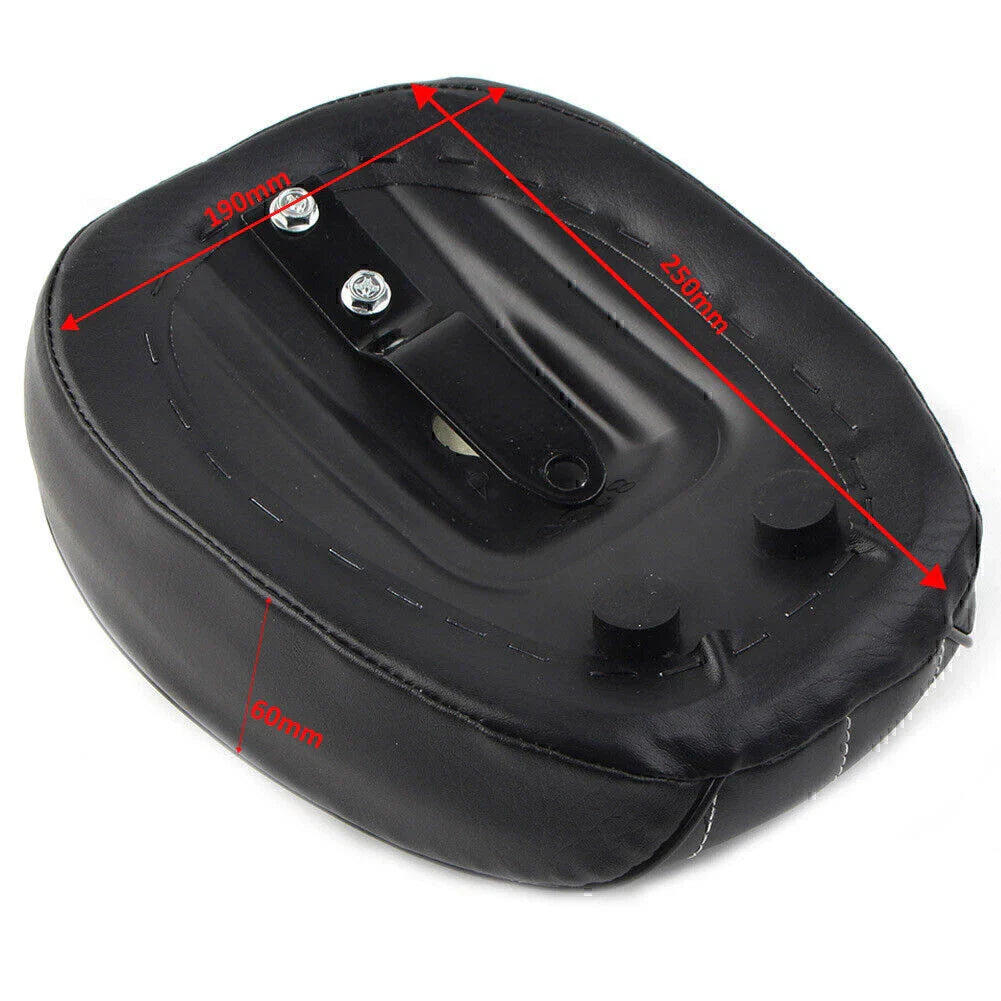 Rear Passenger Cushion Pillion Seat Pad for Harley X48 XL1200 Sportster (2004-2023)