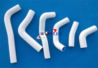 Silicone Radiator Hose for Honda CRF450 CRF450R (2002-2004) BLACK
