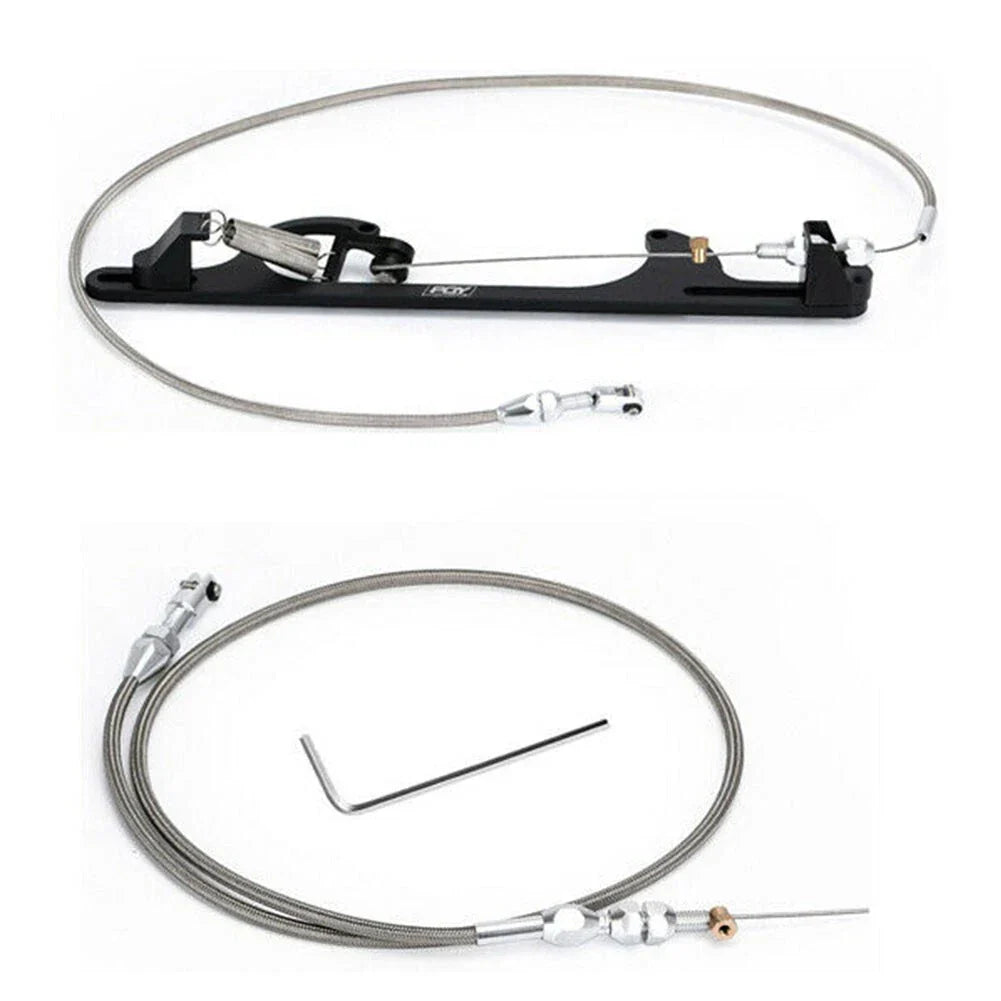 36in Stainless Steel Braided Throttle Cable for LS Engine LS1 (1997–2004)
