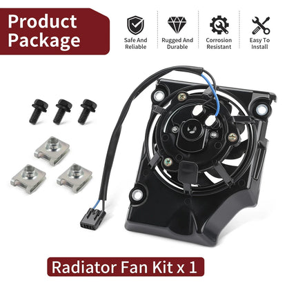 Radiator Fan Kit for Yamaha YZ450FX/WR450F, YZ250FX/WR250F (2015–2019)