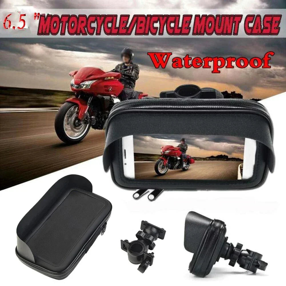 Handlebar Holder Mount Waterproof Bag for Motorcycle ATVs