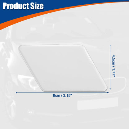 Washer Nozzle Cover Right Front for BMW 3 Series E90 E91 White (2005-2012)