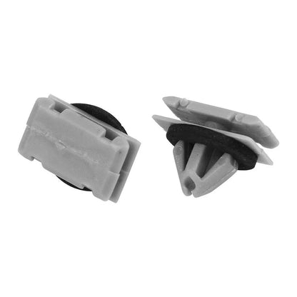 Plastic Rivet 50pcs Bumper Exterior Fastener for Vehicle