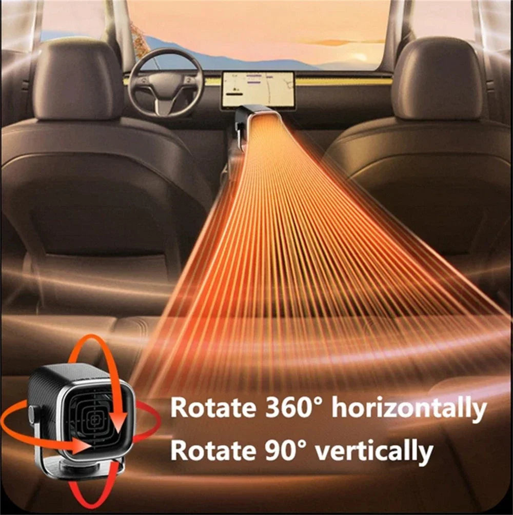 24V Electric Heater Fan for Car Defogging & Defrosting