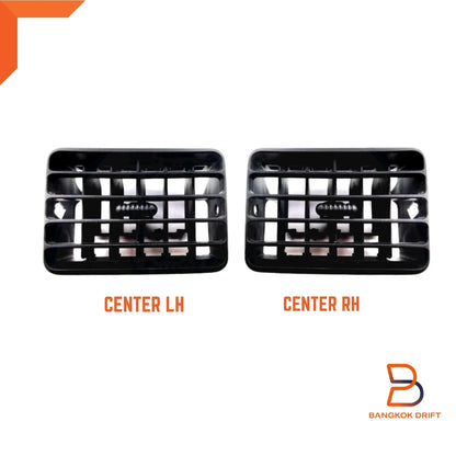 Black Center Air Vent Grille for Toyota Hilux Ute Tiger D4D LN147 (1997-2004)