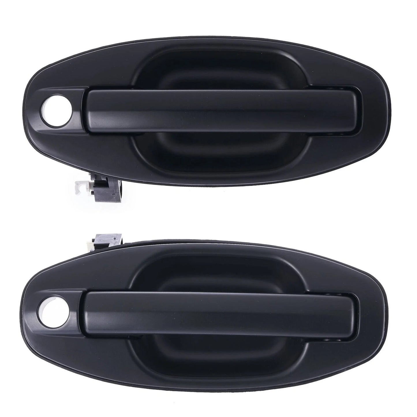 2 x Front Right & Left Outer Door Handle Black for Hyundai Santa Fe SM (2000–2005)