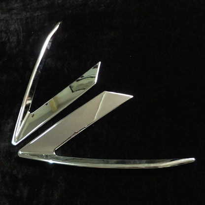 Pair Front Headlight Eyebrow Covers for Cadillac XT5 (2016-2023)