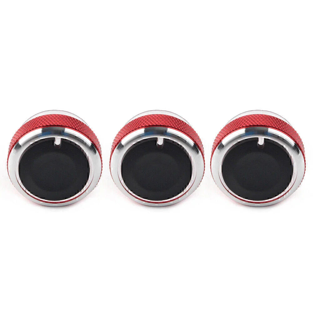 3 x ABS Air Conditioner Switch Knobs for Ford Focus Mondeo C-Max (2005-2018)