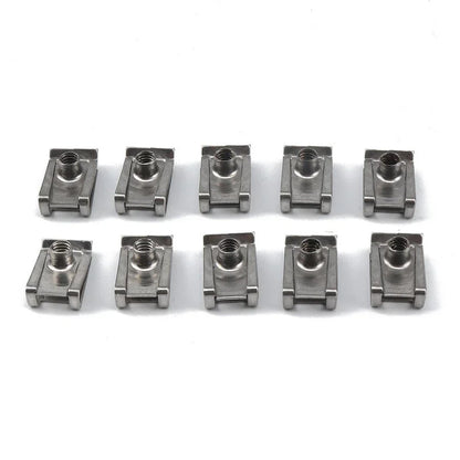 200x Fairing Bodywork Panel Reed U Clip Fastener for Car Motorcycle AU
