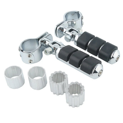 22mm 25mm 32mm 35mm Adjustable Highway Bar Footpegs for Harley