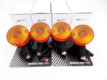 4 x Turn Signal Indicator Blinker Assembly for Suzuki TS125ER (1979-1982)