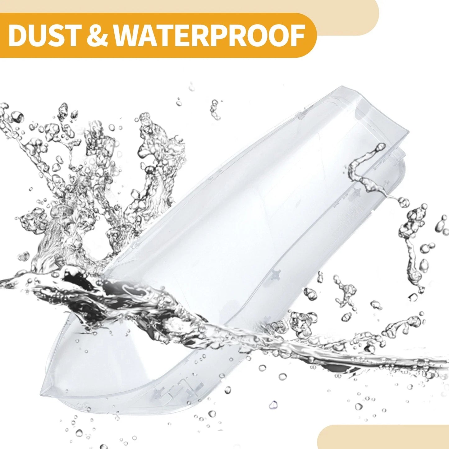 1 Pc Front Right Headlight Lens Cover for BMW X5 (2014-2018) Clear