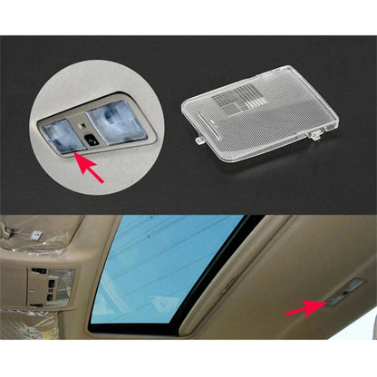 Roof Rear Dome Map Reading Light Cover for Toyota Camry (2012-2017)