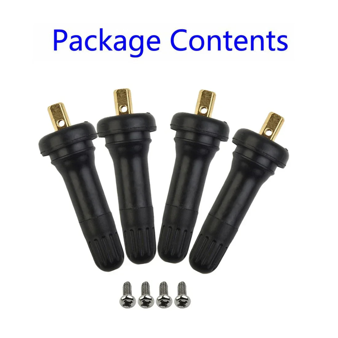 4 x Tyre Pressure Sensor Valve TPMS Stem for Ford Fiesta Focus