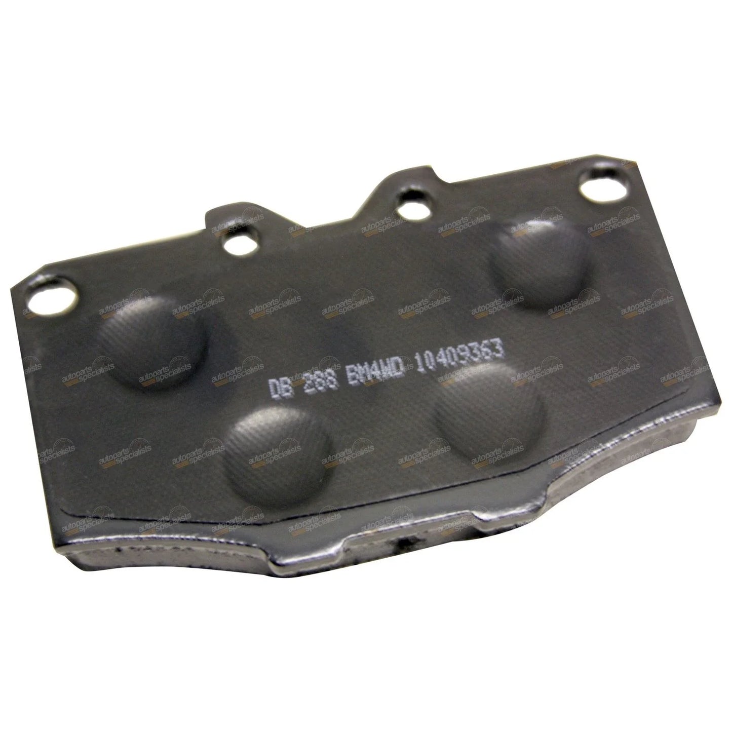 Front Disc Brake Pad Set for Toyota BJ60 FJ60 FJ62 HJ60 HJ61 (1980–1990)