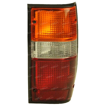 LH+RH Black-Edge Tail Lights Pair for Mitsubishi Triton (1986-1996)
