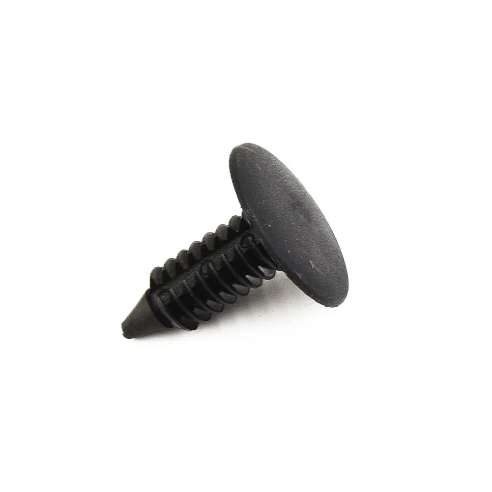 Moulding Clip Rivets Rocker Screw Set Tool 60pcs Black Bumper for Car