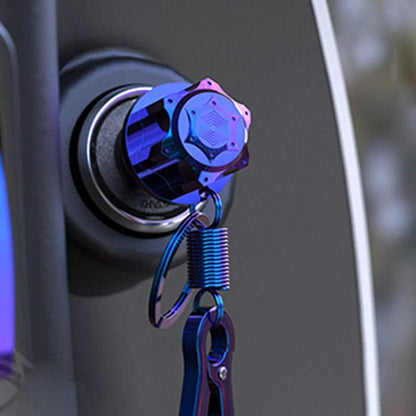 CNC Key Head Cover for DIY Motorcycle Keys