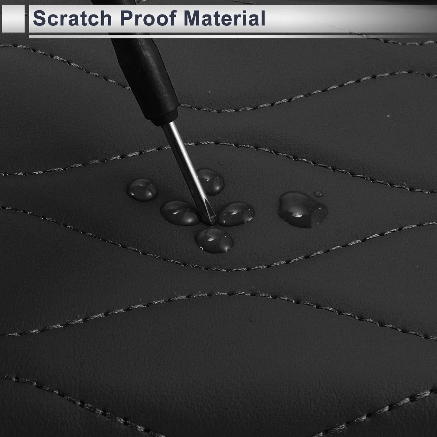 Center Console Cover with Storage Bag for BMW 5 Series (2011-2017) Black 1 Set