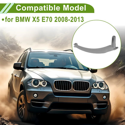 1x Door Panel Handle Pull Trim Cover for BMW X5 (2008-2013)