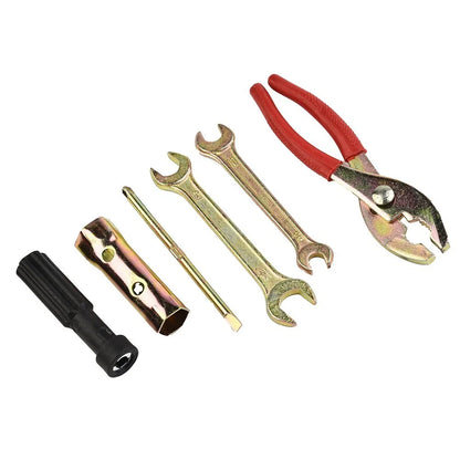 Screwdriver Pliers Wrench Spark Plug Sleeve Remover Tool Kit for Motorcycle