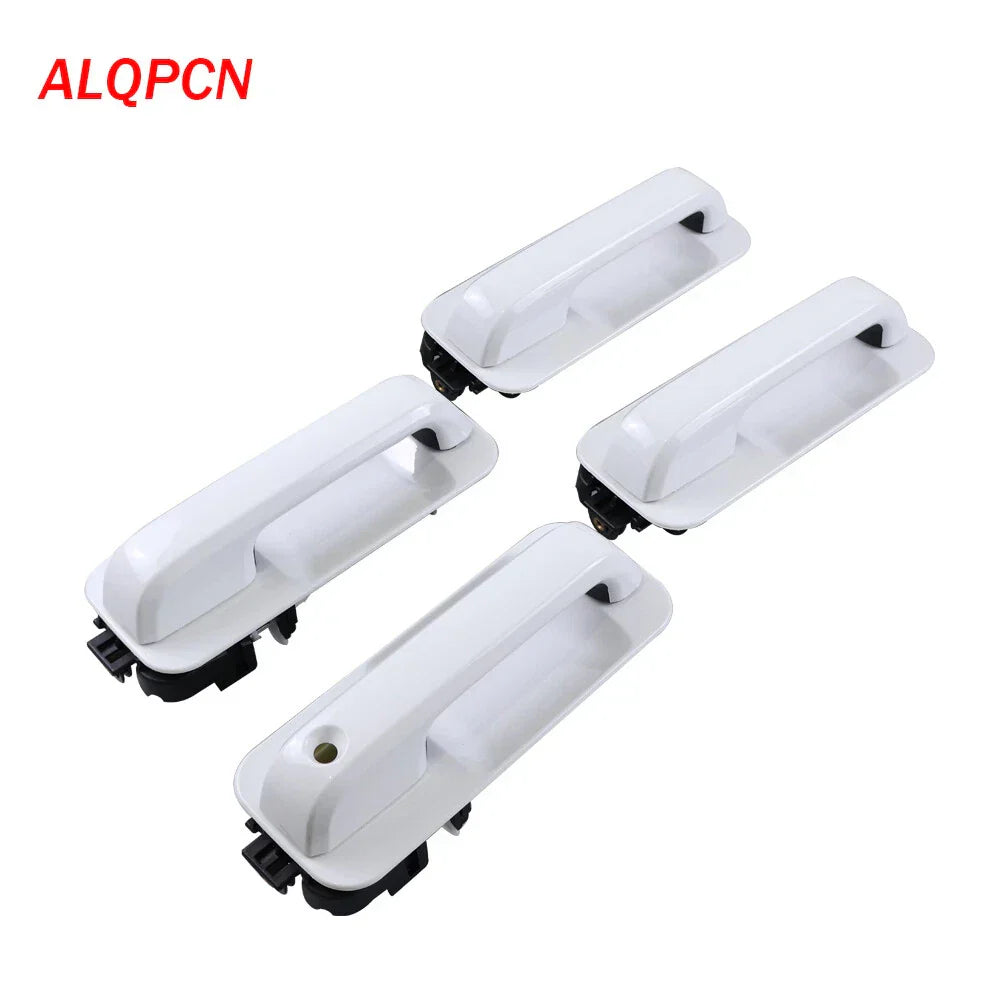 4 Pcs Oxford White Door Handles for Ford F-150 2015-2020