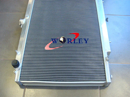 3 Row Aluminum Radiator + Hose for Nissan Patrol Y61 Petrol 4.5L (97-01)