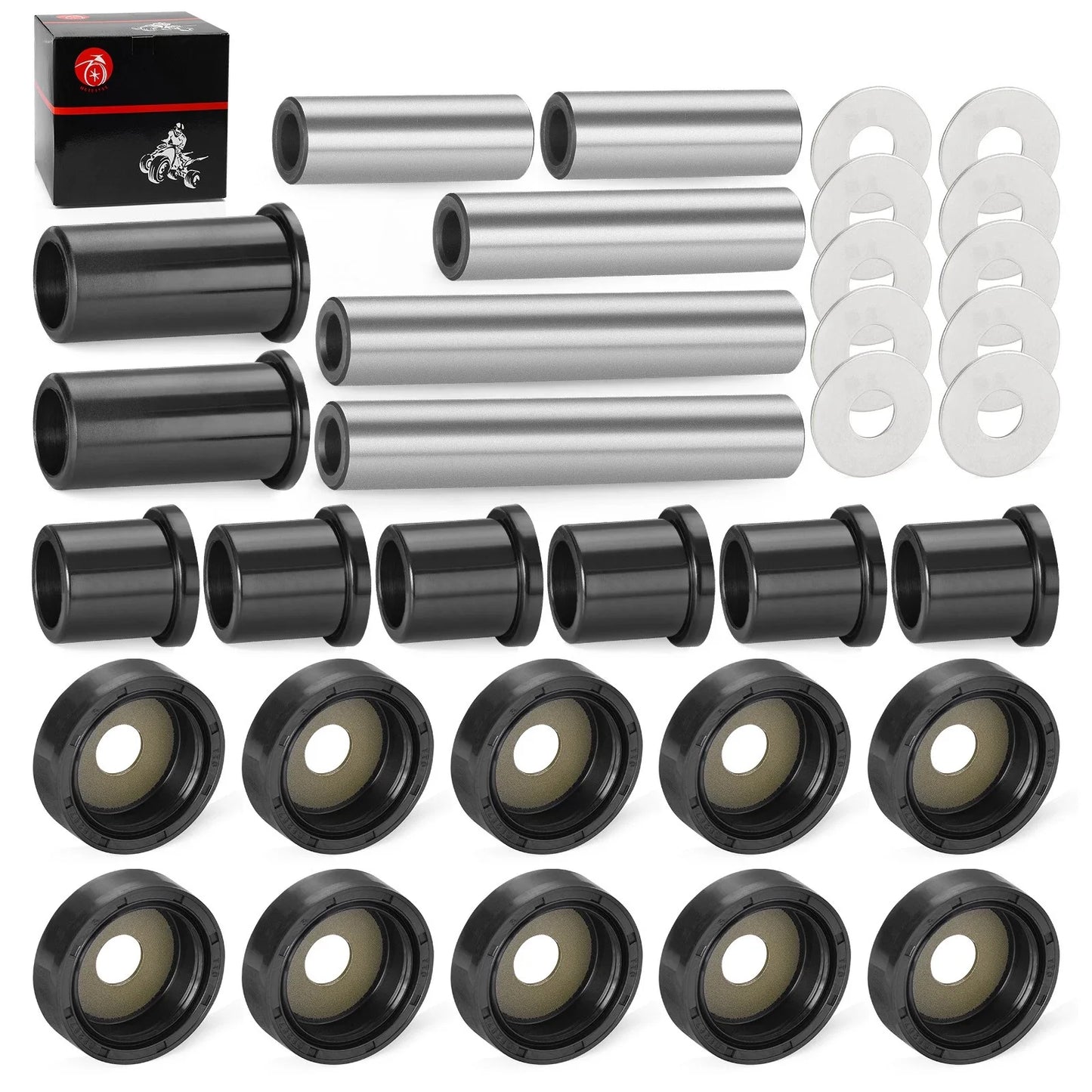A-Arm Suspension Bushing Rebuild Kit for Suzuki KingQuad 450/700 (2005–2010)