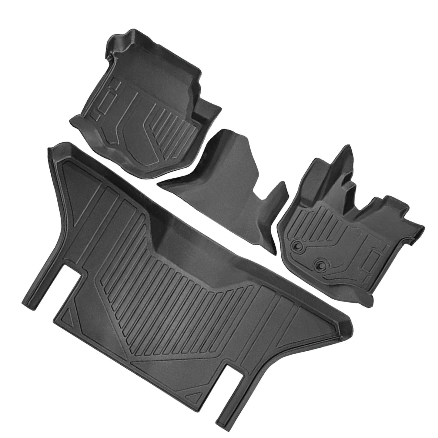 3D All-Weather Carpet Floor Mats Set for Toyota HiAce (2005-2018)