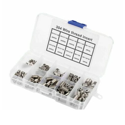 304 Stainless Steel Helicoil Thread Repair Insert M3/M4/M5/M6/M8