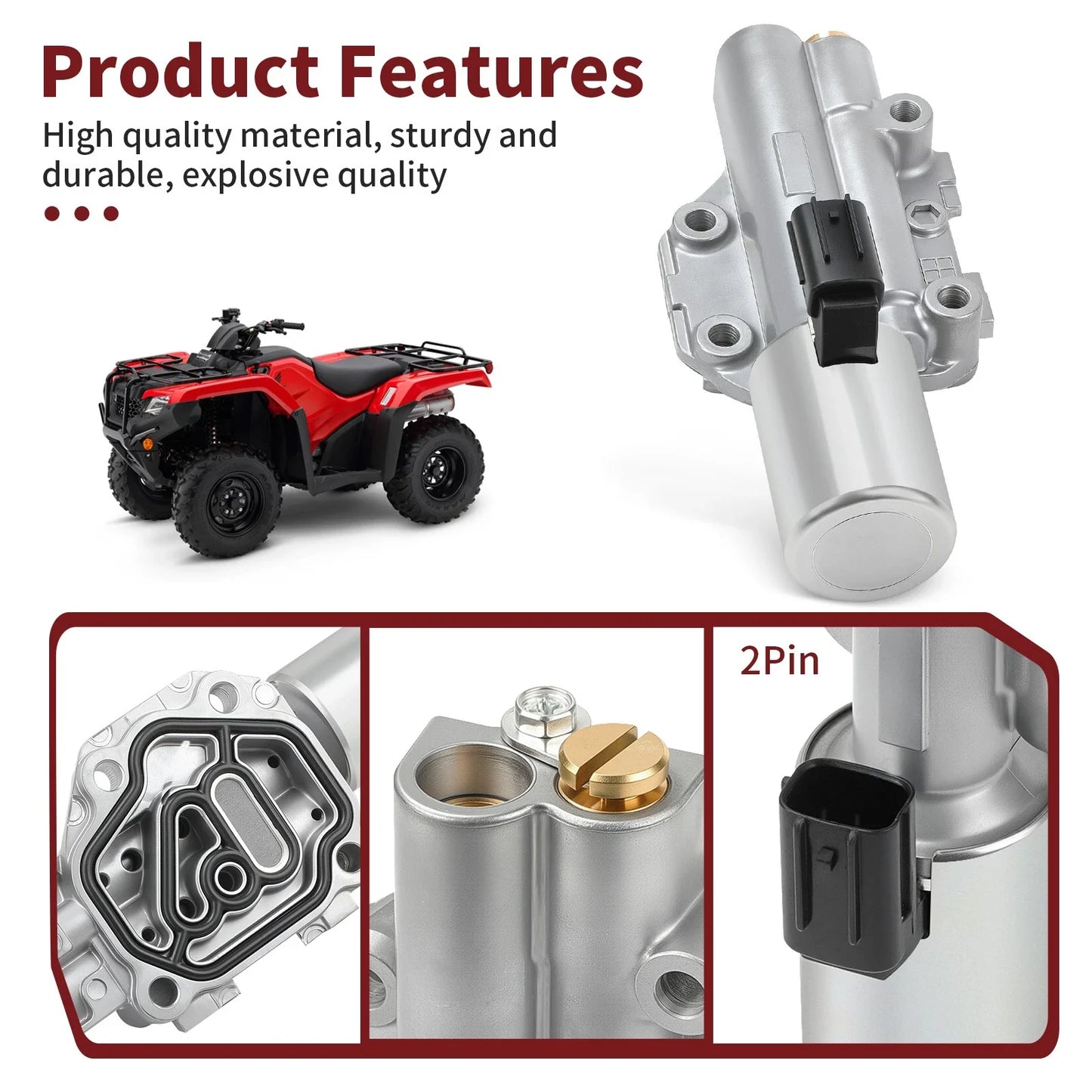 Solenoid Liner for Honda Rancher 420 4x4 AT TRX420FA/FPA (2009–2019)