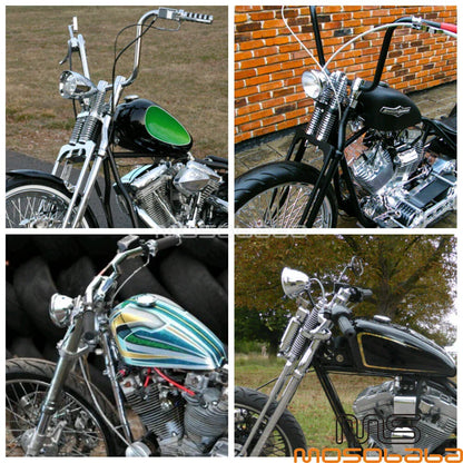 4.5" White LED Headlight for Harley Chopper Bobber