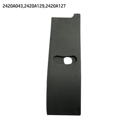 2 x Black Plastics Shift Cover Shifter Slider Shifting Cover for Car